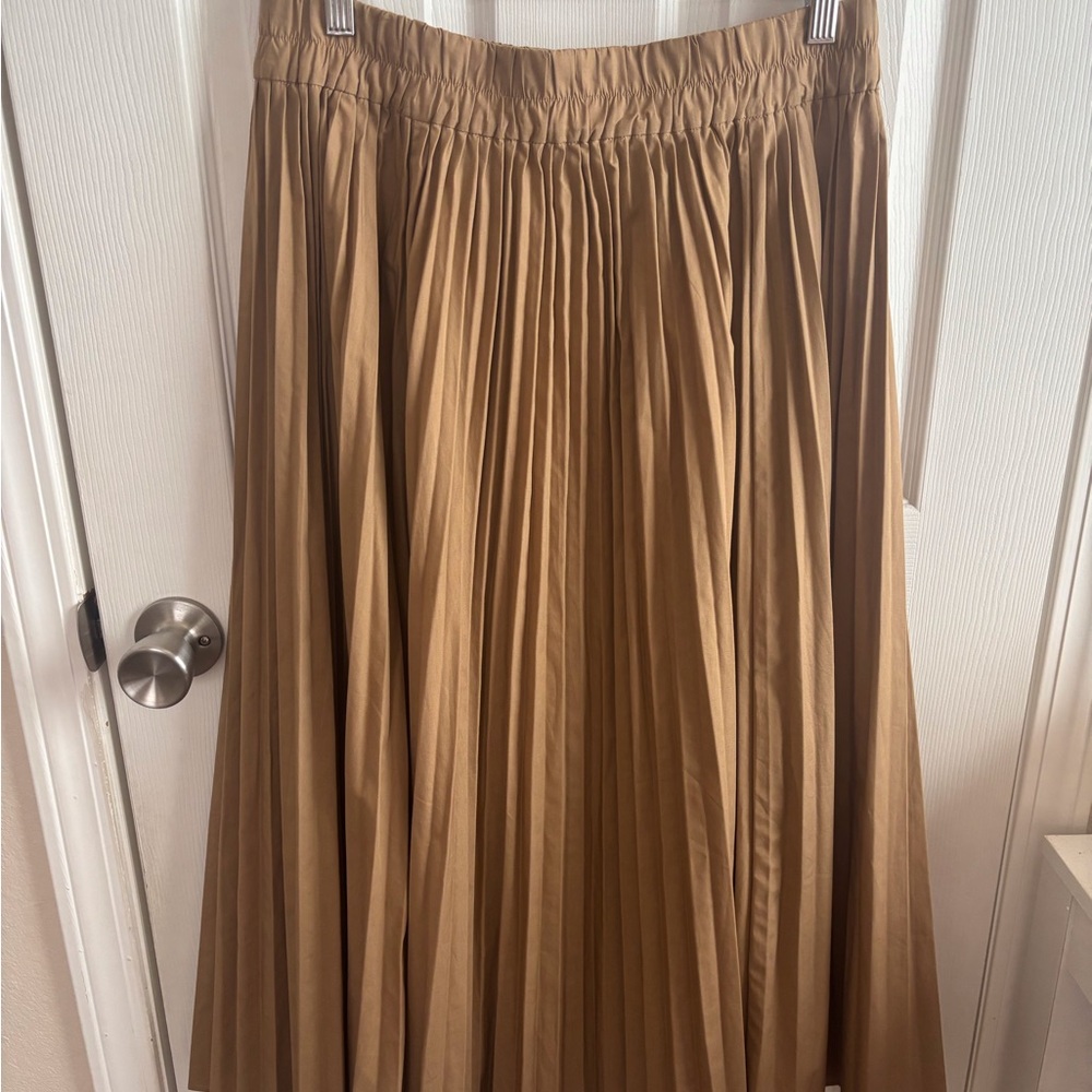 J. Crew Classic Brown A-Line Skirt